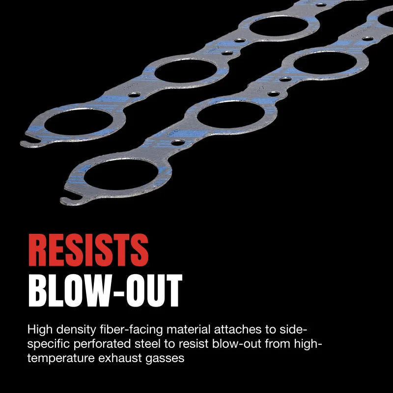 Fel-Pro 1442 Exhaust Manifold Gasket Set - Back View