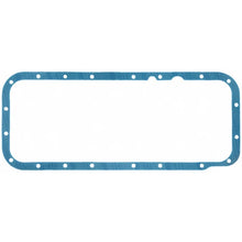 Load image into Gallery viewer, Fel-Pro 1834 Engine Oil Pan Gasket Set Composite material w/steel core and silicone coating - Side View