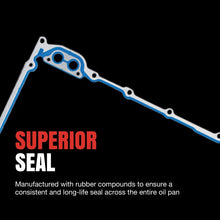 Load image into Gallery viewer, Fel-Pro 97-10 Ford F-150/07-12 Mustang/05-06 GT Engine Oil Pan Gasket Set - PermaDry Molded Rubber - Side View