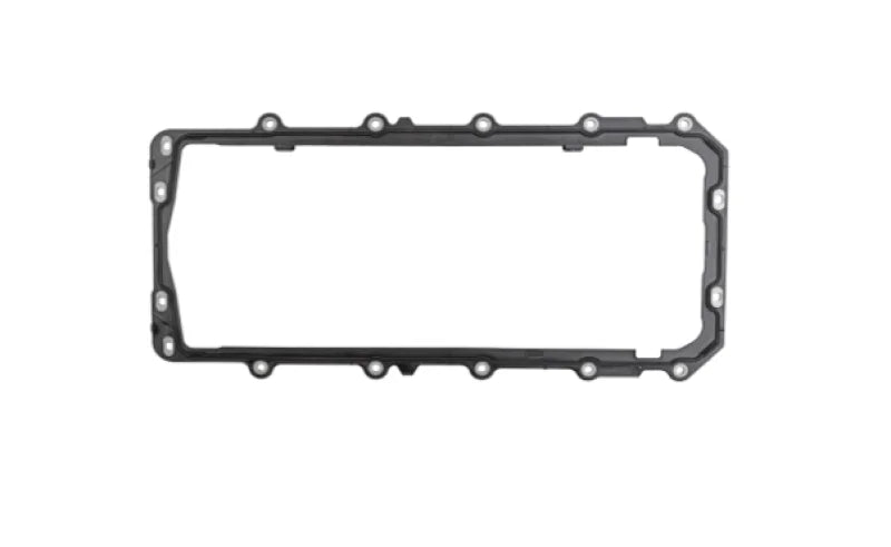 Fel-Pro Engine Oil Pan Gasket Set 16 Bolt Hole One Piece Gasket fits 2011-2025 Ford F-150 / Mustang - Side View