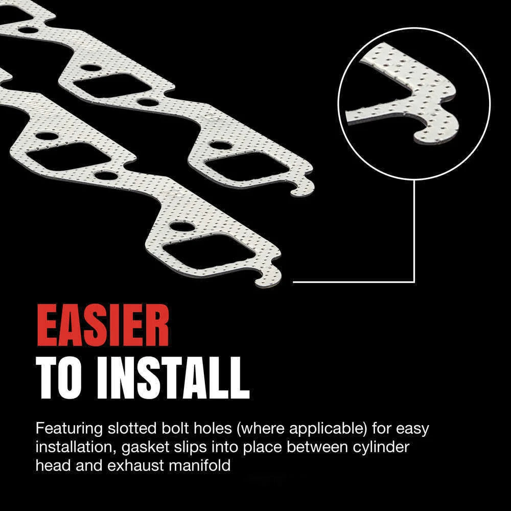 Fel-Pro MS 97219-1 Exhaust Manifold Gasket Set fits 2011-2025 Ford F-150 / Mustang - Additional View 5