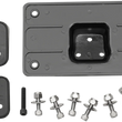 Load image into Gallery viewer, Fender License Plate Mount - Black DragSpecialties 090204 - Main Product View