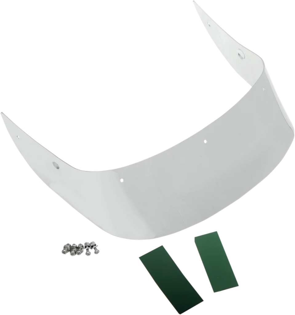 Fender Skirt - Chrome - Rear DragSpecialties 77131 - Side View