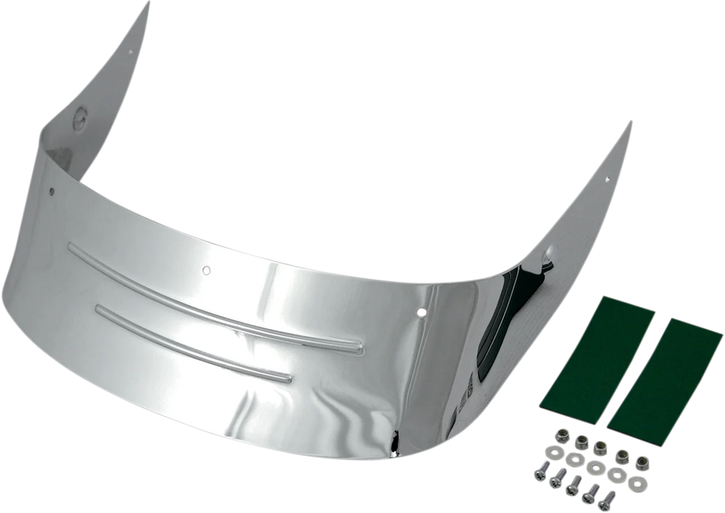 Fender Skirt - Chrome - Rear DragSpecialties 77131A - Main Product View