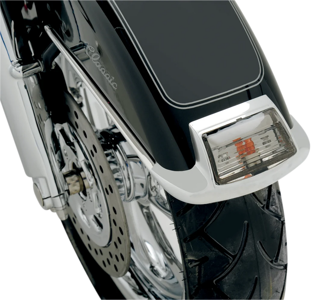 Fender Tip Light - Smoke DragSpecialties F51-0643M - Side View