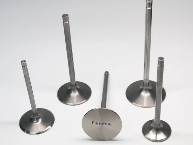 Ferrea Chevy/Chry/Ford BB 2.25in 11/32in 5.54in 0.29in 12 Deg Titanium Comp Intake Valve - Set of 8 - Side View