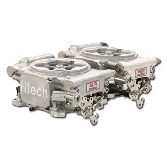 FiTech Fuel Injection GO EFI 2x4 625hp Kit Bright Tumble Finish
