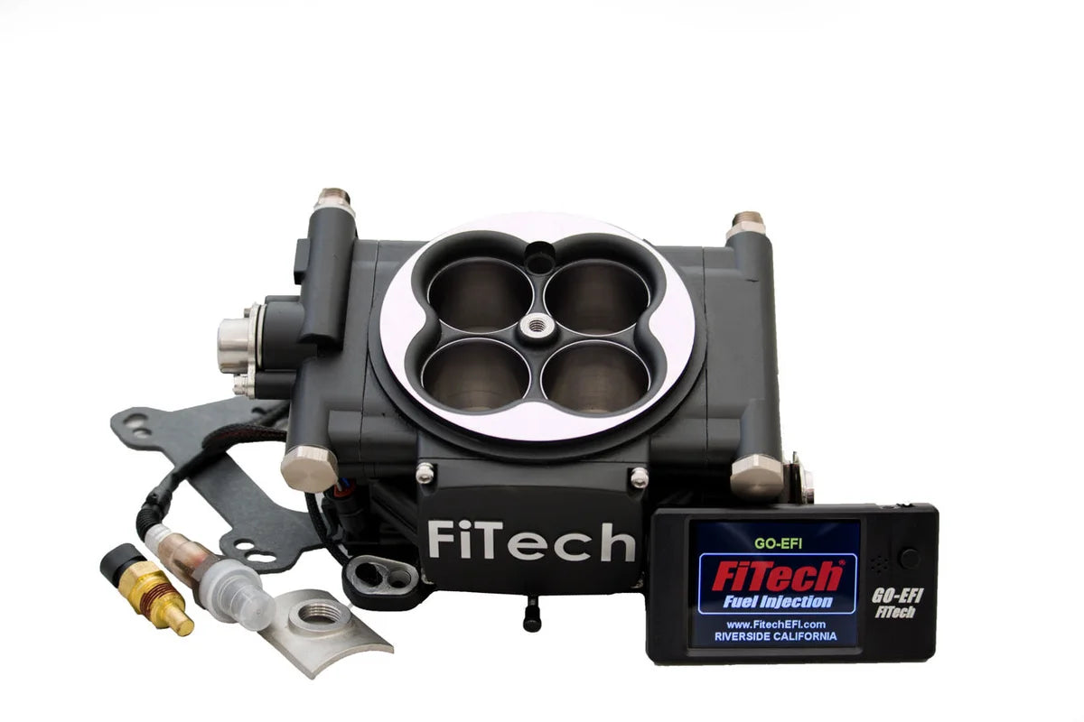 FiTech Fuel Injection Go EFI 4 600hp Basic Kit Matte Black – CI Motorsports