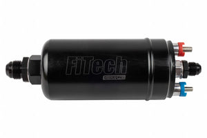 FiTech Fuel Injection Inline 255Lph EFI Fuel Black Finish 50101