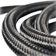 Load image into Gallery viewer, Fiber Braided Hose - Stainless Steel - 10' Jagg Oil Coolers 21-JSSN06-10 - Side View