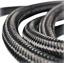 Load image into Gallery viewer, Fiber Braided Hose - Stainless Steel - 10' Jagg Oil Coolers 21-JSSN06-10 - Side View