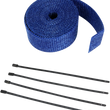 Load image into Gallery viewer, Fiberglass Exhaust Wrap Kit - Blue - 2" x 25' - Main Product View