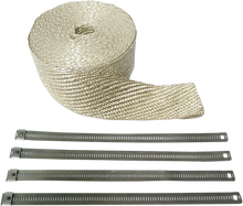 Load image into Gallery viewer, Fiberglass Exhaust Wrap Kit - Natural - 1" x 50' - Main Product View
