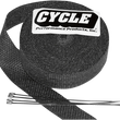 Load image into Gallery viewer, Fiberglass Exhaust Wrap Kit - Natural - 1" x 50' - Side View