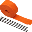 Load image into Gallery viewer, Fiberglass Exhaust Wrap Kit - Orange - 2" x 25'