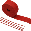 Load image into Gallery viewer, Fiberglass Exhaust Wrap Kit - Red - 2" x 25' - Main Product View