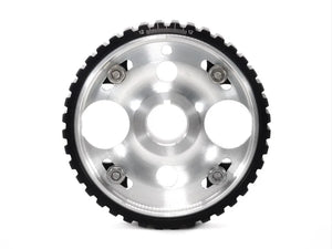 Fidanza 95-99 Mitsubishi Eclipse 2.0L NT / 95-99 Dodge Avenger/Neon/Sebring 2.0L DOHC Silver Cam Gea - Side View