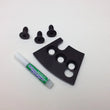 Load image into Gallery viewer, Fidanza Balance Weight Kit w/Hardware (Use w/198531/198581/198501) fits Chevrolet - Side View
