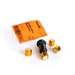 Load image into Gallery viewer, Fifteen52 Valve Stem Cap Set - Gold - 4 Pieces