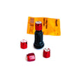 Load image into Gallery viewer, Fifteen52 Valve Stem Cap Set - Red - 4 Pieces