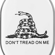 Load image into Gallery viewer, Figurati Designs Antenna Cover - Left Rear Fender - Don't Tread On Me - Chrome - Main Product View