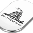 Load image into Gallery viewer, Figurati Designs Antenna Cover - Left Rear Fender - Don't Tread On Me - Chrome - Side View