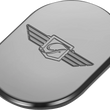 Load image into Gallery viewer, Figurati Designs Antenna Cover - Left Rear Fender - FD Logo - Black - Side View