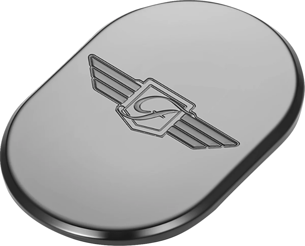 Figurati Designs Antenna Cover - Left Rear Fender - FD Logo - Black - Side View
