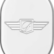 Load image into Gallery viewer, Figurati Designs Antenna Cover - Left Rear Fender - FD Logo - Polished Stainless Steel - Main Product View