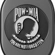 Load image into Gallery viewer, Figurati Designs Antenna Cover - Left Rear Fender - POW-MIA - Black - Main Product View