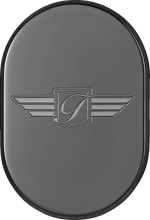 Load image into Gallery viewer, Figurati Designs Antenna Cover - Right Rear Fender - FD Logo - Black - Main Product View