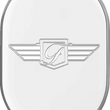Load image into Gallery viewer, Figurati Designs Antenna Cover - Right Rear Fender - FD Logo - Polished Stainless Steel - Main Product View