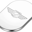 Load image into Gallery viewer, Figurati Designs Antenna Cover - Right Rear Fender - FD Logo - Polished Stainless Steel - Side View