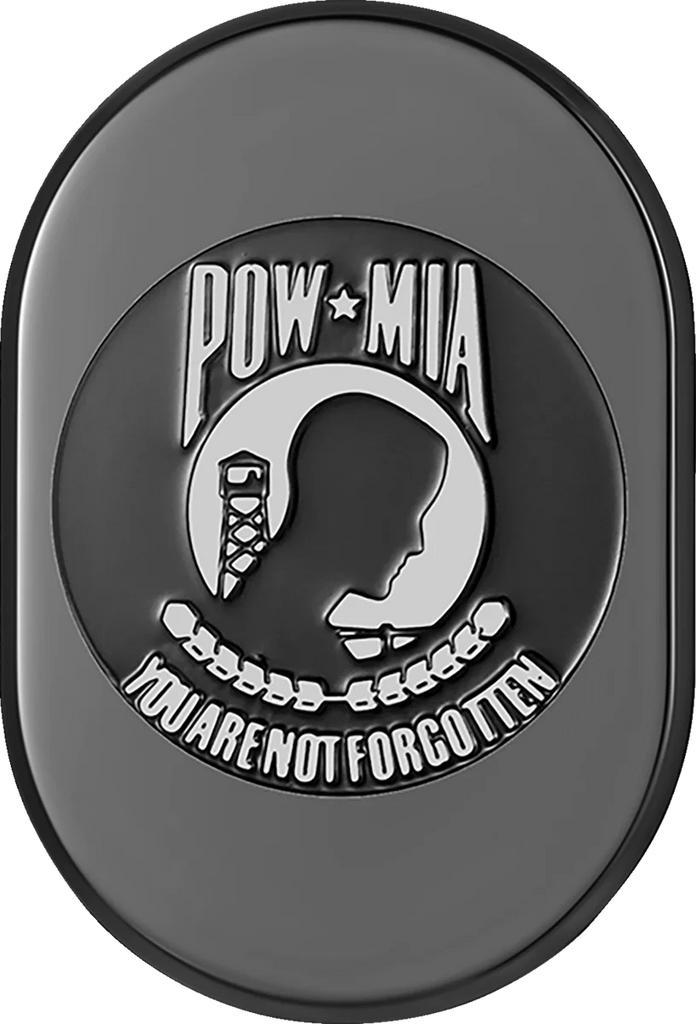 Figurati Designs Antenna Cover - Right Rear Fender - POW-MIA - Black - Main Product View