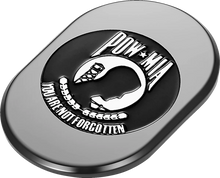 Load image into Gallery viewer, Figurati Designs Antenna Cover - Right Rear Fender - POW-MIA - Black - Side View