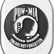 Load image into Gallery viewer, Figurati Designs Antenna Cover - Right Rear Fender - POW-MIA -Chrome - Main Product View