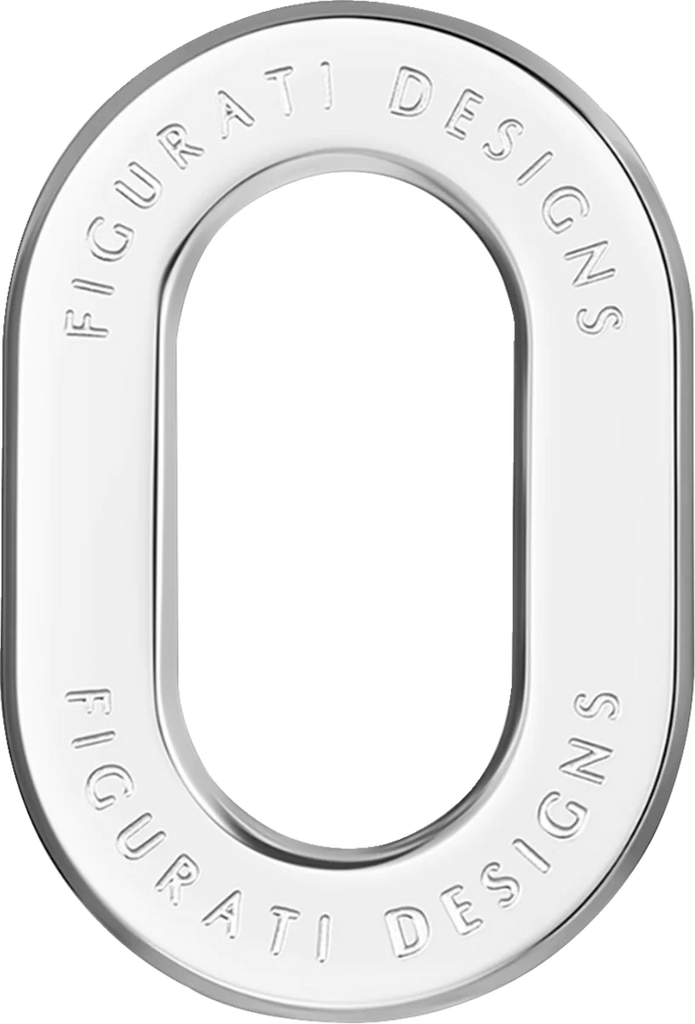 Figurati Designs Antenna Ring - Left Rear Fender - Smooth - Black - Detail View