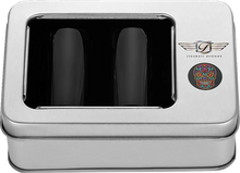Load image into Gallery viewer, Figurati Designs Docking Cover - Long - Black - Sugar Skull - Back View
