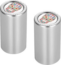 Load image into Gallery viewer, Figurati Designs Docking Cover - Long - Mirror Polished - Sugar Skull - Main Product View