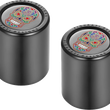 Load image into Gallery viewer, Figurati Designs Docking Cover - Medium - Black - Sugar Skull - Main Product View