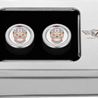 Load image into Gallery viewer, Figurati Designs Docking Cover - Medium - Black - Sugar Skull - Installation View
