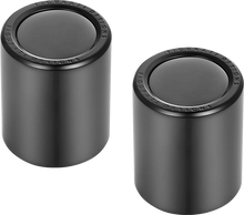 Load image into Gallery viewer, Figurati Designs Docking Hardware Covers - Black - Side View