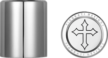 Load image into Gallery viewer, Figurati Designs Docking Hardware Covers - Cross - Side View