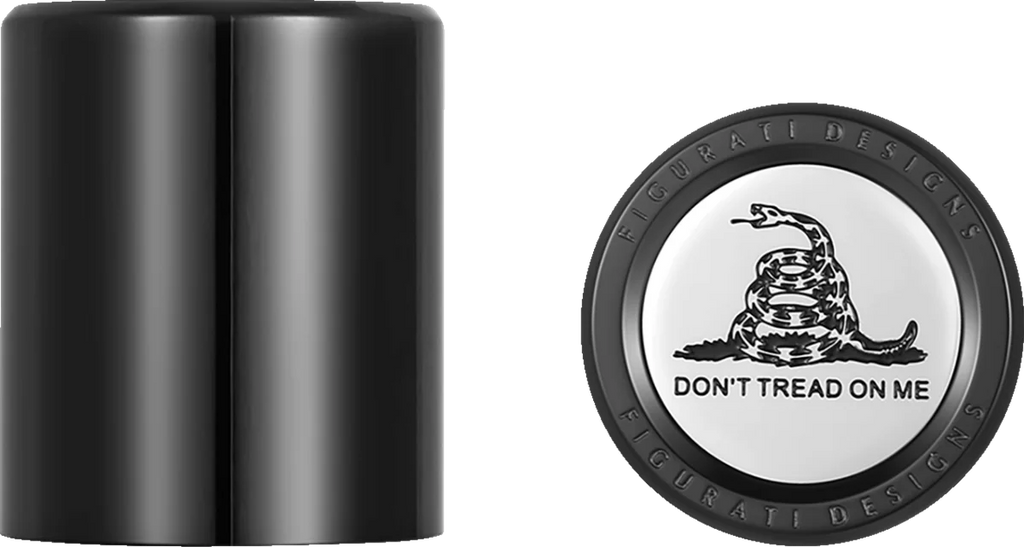 Figurati Designs Docking Hardware Covers - Don't Tread On Me - Black - Main Product View