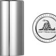 Load image into Gallery viewer, Figurati Designs Docking Hardware Covers - Don't Tread On Me - Long - Stainless Steel - Main Product View