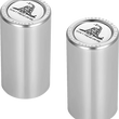 Load image into Gallery viewer, Figurati Designs Docking Hardware Covers - Don't Tread On Me - Long - Stainless Steel - Side View