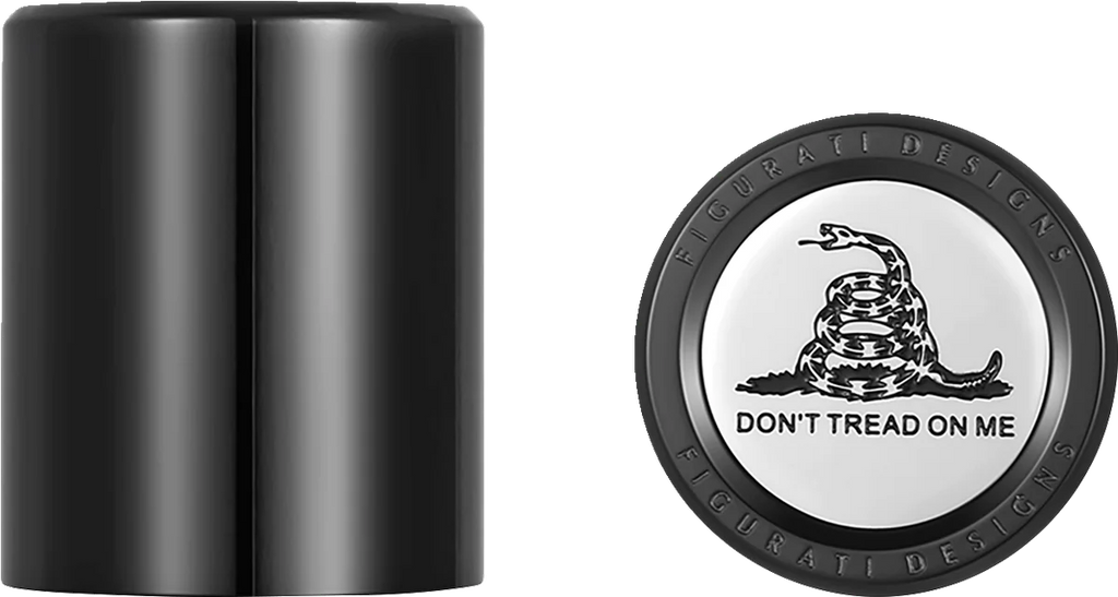 Figurati Designs Docking Hardware Covers - Don't Tread On Me - Short - Black - Main Product View