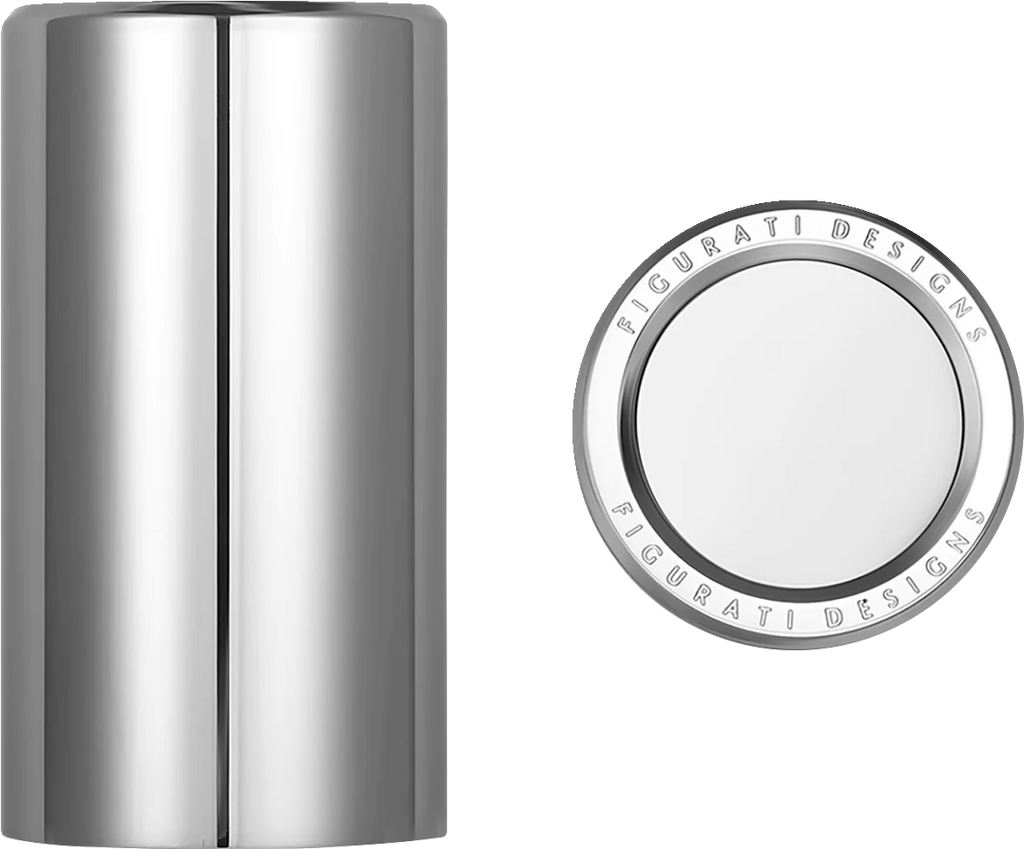 Figurati Designs Docking Hardware Covers - Long - Stainless Steel - Main Product View