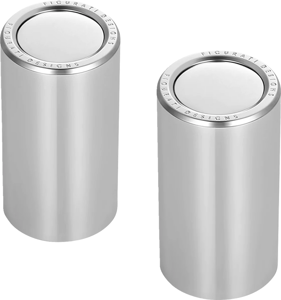 Figurati Designs Docking Hardware Covers - Long - Stainless Steel - Side View