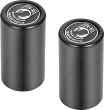 Load image into Gallery viewer, Figurati Designs Docking Hardware Covers - POW MIA - Long - Black - Side View